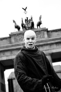 Street performer, Brandenburg Gate, Berlin, Germany, Travel, travel photography, travel photographer
