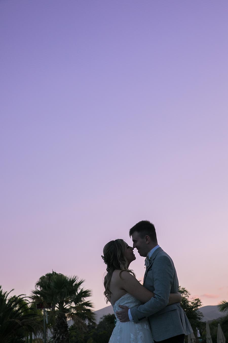 Lanzarote sunset wedding